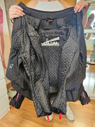 Chaqueta moto mujer invierno