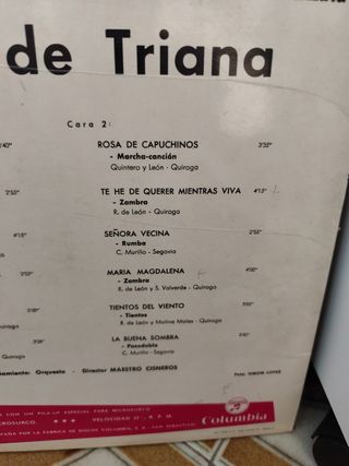 Marifé de Triana - Vinilo éxitos de flamenco