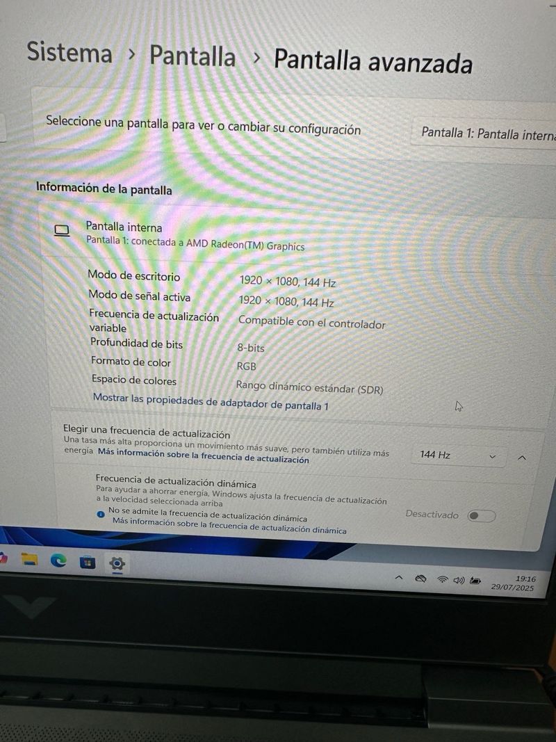 HP Victus Gaming Laptop - 7 7840HS#2921R9 afbeelding 5