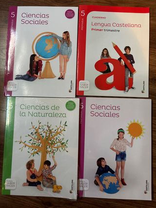 libros 5 de primaria Santillana
