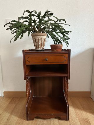 Mesilla noche vintage madera