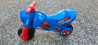 Moto Spiderman niños