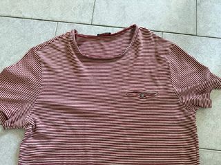 Maglietta Calliope a righe rosso-bianca tg.M