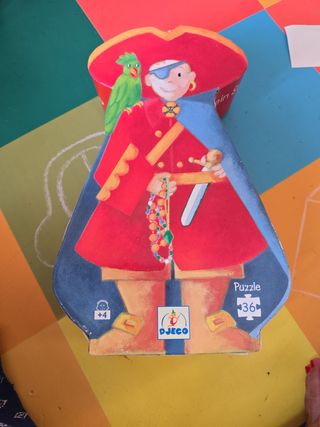 Puzzle Pirata Djeco 36 piezas