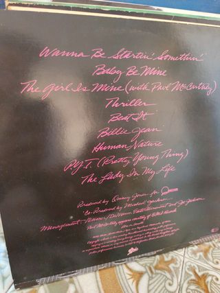 Vinilo Michael Jackson Thriller