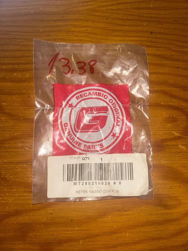 Retén 10x35x7 Moto - Recambio Original Gas Gas