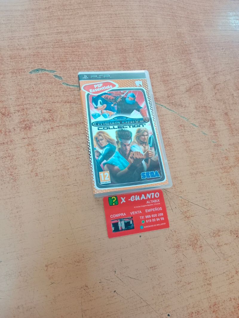 Imagen de JUEGO PSP SEGA MEGA DRIVE COLLECTION