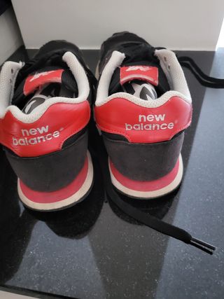 New Balance 500 - Scarpe Nere/Rosse 41.5