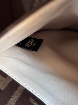 Fendi Peekaboo X-Lite large bianca 