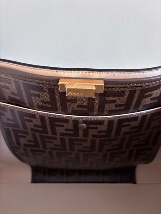 Fendi Peekaboo X-Lite large bianca 