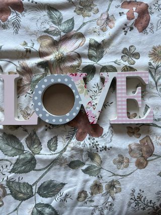 Marco fotos LOVE decorativo