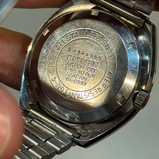 Reloj Citizen Automático Vintage