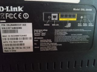 Router D-Link DSL-2640B WiFi
