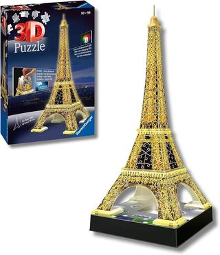 Puzzle 3D Torre Eiffel LED