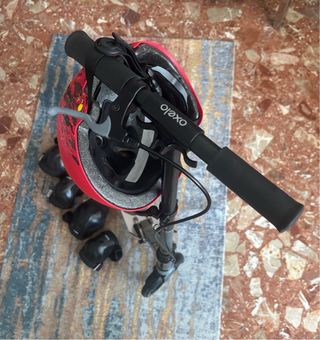 PATINETE OXELO + CASCO + PROTECCION + MOCHILA