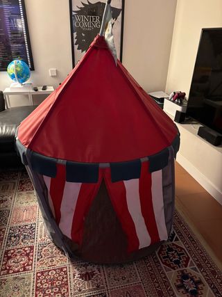 Tienda de campaña indoor infantil medieval