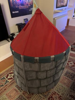Tienda de campaña indoor infantil medieval