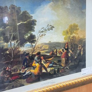 Reproducción La Merienda de Goya