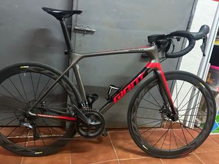 Bicicleta Giant TCR Advanced Disc Año 2020 11v T54