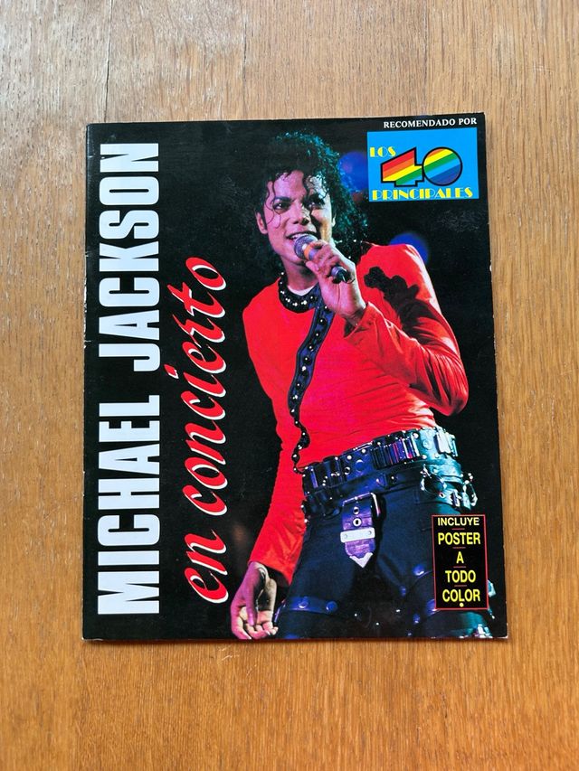 Revista Michael Jackson en concierto