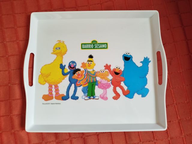 Bandeja Barrio Sésamo