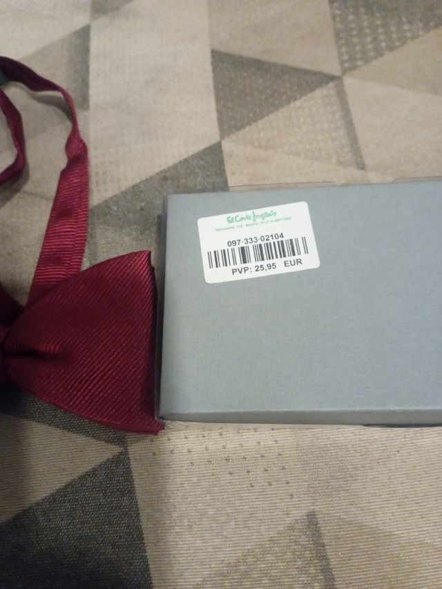 Pajarita Burdeos - Boda