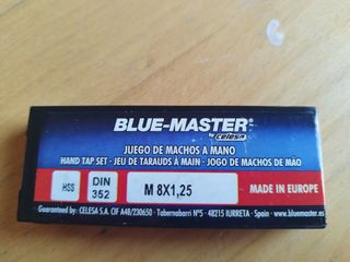 Juego de machos M8x1,25 Blue-Master