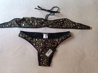 Bikini Zadig&Voltaire dorado-verde