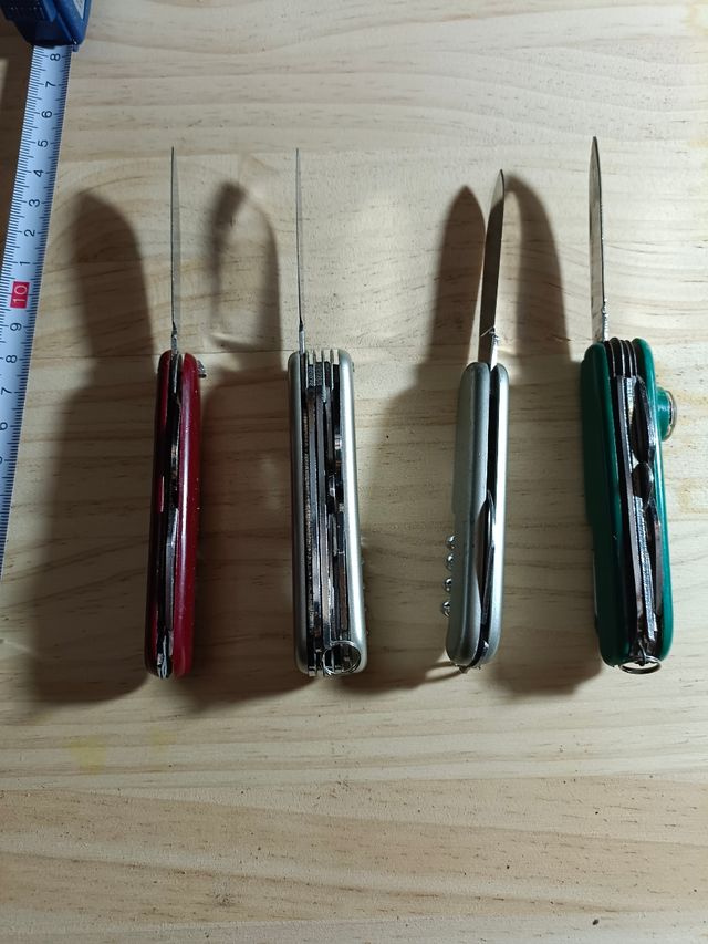 4 Navajas multiusos vintage (lote de4)