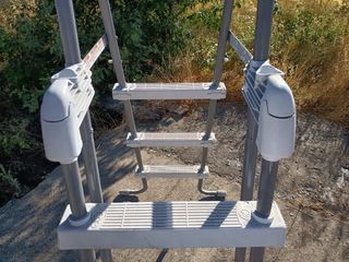 Escalera piscina gris - robusta