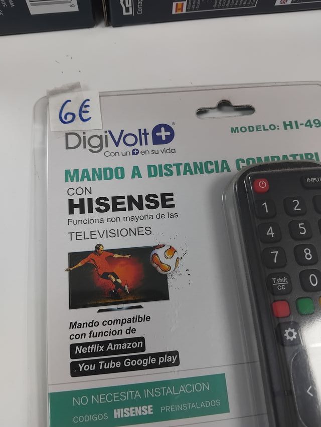 Mando a distancia televison diferentes marcas 