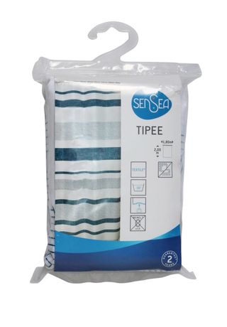 Cortina ducha Tipee 180x200cm (nueva, sin abrir)