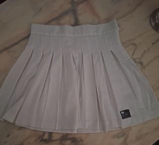 Falda plisada blanca - Falda tenis