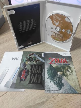Juego nintendo Wii Zelda Twilight Princess PAL