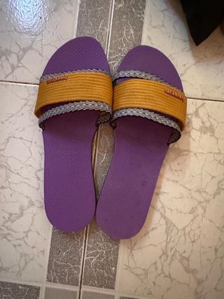 Hawaianas Moradas Amarillas Talla 37