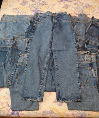 Lote 20 Jeans Vintage Azul