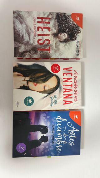 Pack libros Wattpad