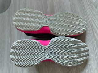 Zapatillas Adidas pádel mujer - negras y rosas