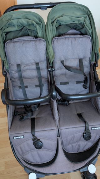 Carrito gemelar Baby Monsters
