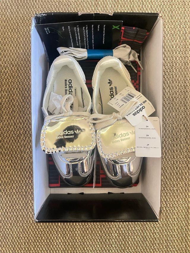 Adidas Samba Wales Bonner - Plateadas