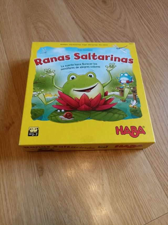 Ranas Saltarinas HABA juego mesa