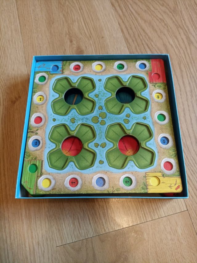 Ranas Saltarinas HABA juego mesa