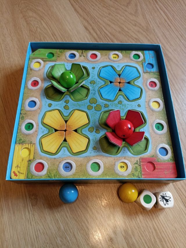 Ranas Saltarinas HABA juego mesa