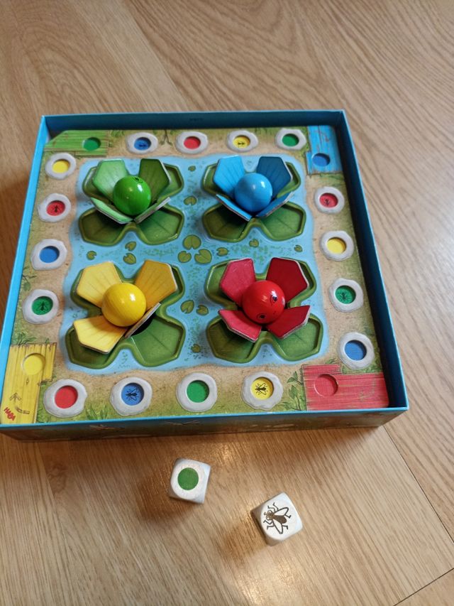 Ranas Saltarinas HABA juego mesa