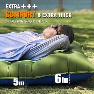 Colchoneta Camping Inflable