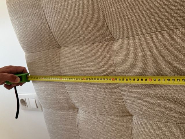 Cabecero cama 135cm beige