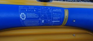 Barca hinchable Sevylor con remos