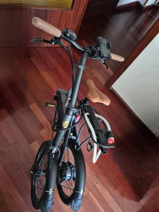 Bicicleta Electrica Carretera Carbono Moma18TEEN