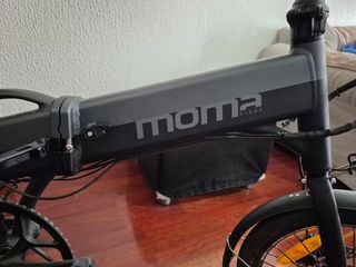 Bicicleta Electrica Carretera Carbono Moma18TEEN