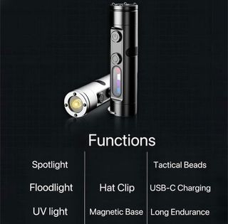 Mini Torcia LED Tattica